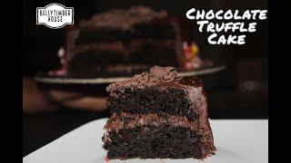 Ultimate Chocolate Truffle Cake | No-Egg Chocolate Truffle cake at home | The Best Treat Ever