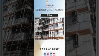 Sadiccha CHS thakurli |building repair and external painting | zindus infra #structuralrepair