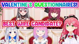 The surprising Valentine's questionnaire results for Hololive members