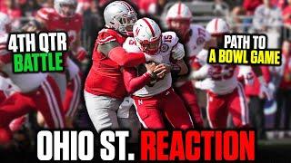 REACTING TO NEBRASKA'S 4 POINT LOSS @ OHIO STATE & OUTLOOK FOR THE SEASON