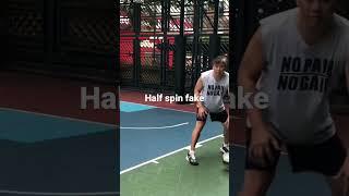 Half spin fake #basketball #basketballhoop #basketballtraining #hongkong #hoops #coaching