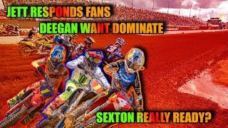 Jett Responds to US Fans After Criticism, Deegan Wants to Dominate 2025 Season, Sexton Really ready?