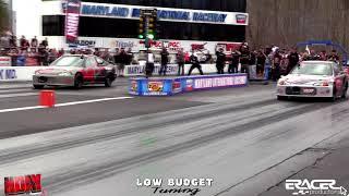 HDay 2019 All Motor Finals | Side by Side 9.52 @ 145mph | ERacer Productions