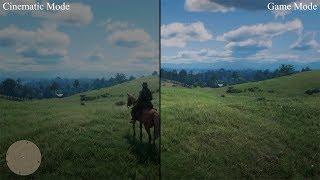 Red Dead Redemption 2 Patch 1.09 - HDR Comparation [PS4 Pro]