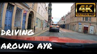 Driving Around Ayr in 4K UltraHD