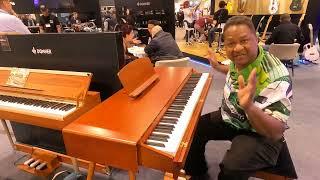 Kris Nicholson Test Drives the Donner DDP-80 Pro Digital Piano at Namm 2023