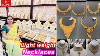 12gm onwards Huge collection of Short gold necklace design from Kalyan jewellers,Sujata Chowk,Ranchi