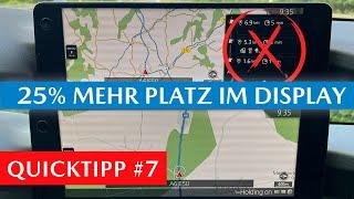 MEHR Platz auf dem Mazda Navigations-Display mit nur 1 Klick! | Quicktipp #7