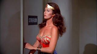 Wonder Woman (Lynda Carter) beats up the bad guys & shows her bust 1080P BD