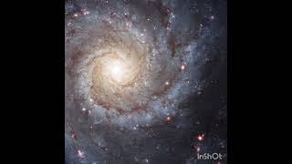 Galaxy Messier 74  (sounds) 