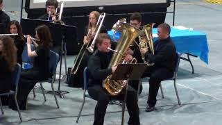 20180511   LJ HS band concert   The Old Grumbly Bear   Bob Cagle II Tuba Soloist