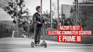 RAZOR'S BEST ELECTRIC COMMUTER SCOOTER - E Prime 3