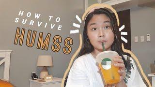 SURVIVE HUMSS: 10 tips & advice for (incoming & current) senior high humss students | emilia may