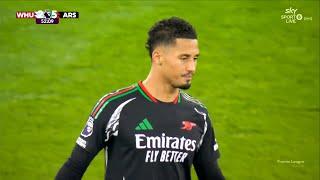 William Saliba is a monster defender