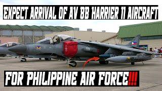 Philippines Welcomes U.S. With Arrival of AV 8B Harrier II Aircraft For Philippine Air Force