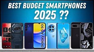 Top 5 BEST Budget Smartphones in 2025 -  I Tested 20, But Only 1 Wins!