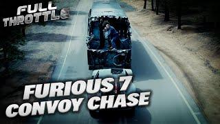 Furious 7 (2015) Full Convoy Chase Sequence | Full Throttle