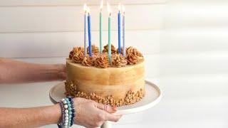 Toffee Bourbon Butterscotch Cake