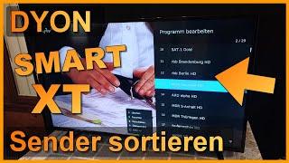 Senderlisten bearbeiten: DYON Smart XT Full HD Fernseher (Smart 43 XT)