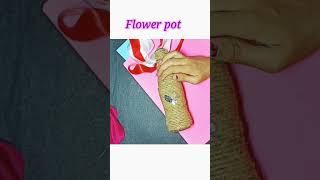 Bottle Decoration Idea's With Rope//Diy Bottle Decorate #shorts #youtubeshorts#crafteraditi