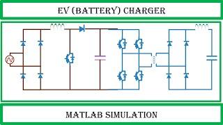 EV Charger (Battery Charger) Matlab simulation | Tech Simulator