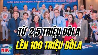 Từ 2,5 Triệu ĐôLa Lên 100 Triệu ĐôLa - NIK EDU | Nguyễn Thành Tiến