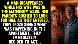 A man disappeared while his wife was in the maternity ward. When her parents entered the apartment…