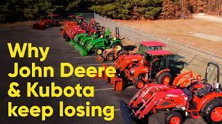 JOHN DEERE ISN'T WINNING ANY MORE...