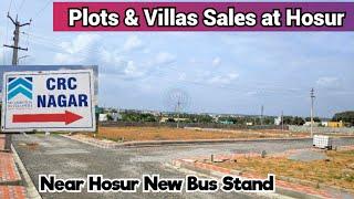 HOSUR New Bus Stand Near Plots & Villas | Budget Plots & Villas Sales at Hosur | Villas | Plots