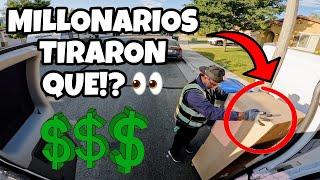 ️MILLONARIOS TIRARON ESTO!!!!Lo Que Tiran En USA ! Dumpster Diving En California!!