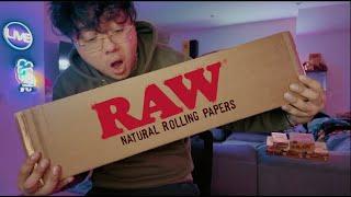 Opening a HUGE MYSTERY BOX From Raw!