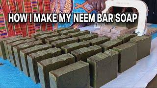 Neem Soap making In Washington DC - Far Away From Home!!