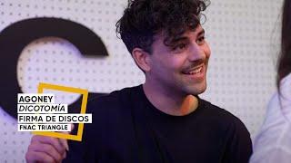 Firma de discos de Agoney en Fnac