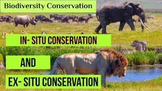 biodiversity conservation | ex situ and in situ conservation | 2021 hindi