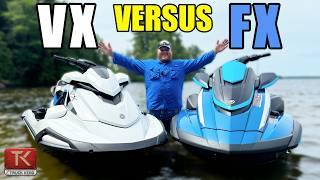 Recreation or Luxury? 2024 Yamaha Waverunners Compared! VX Cruiser HO vs FX Cruiser HO