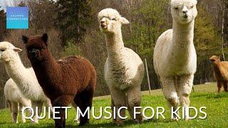 Quiet Music For Kids In The Classroom - Alpaca  - Relaxing music for classroom work, study music