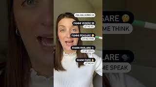 Learn Italian verbs #language #italian