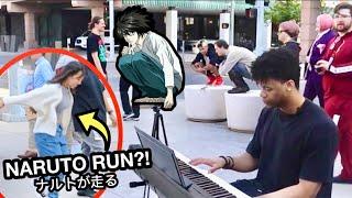 Playing ANIME SONGS for WEEBS at ANIME CONVENTION on piano