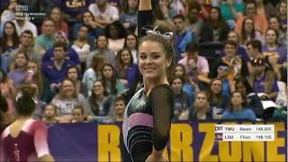 Sydney Ewing (LSU) - Floor Exercise (9.875) - TWU at LSU 2017