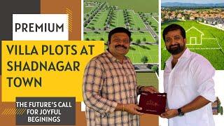 PREMIUM VILLA PLOTS AT SHADNAGAR TOWN #villa #plot #plots #plotforsale #shadnagar #hyderabad #shorts