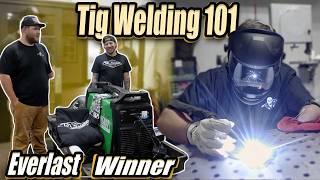 Tin Soldier's TIG Welding Masterclass with Everlast Welder Winner!