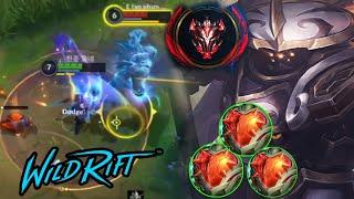 Wild rift jax heartsteel MVP - Jax vs Volibear baron lane season 14(grandmaster rank)