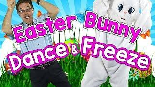 Easter Bunny Dance & Freeze | Springtime Song for Kids | Fun Dance Song for Children | Jack Hartmann