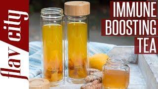 Flu & Cold Wellness Tea - Immune Boosting Turmeric Tea