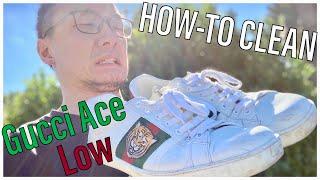 HOW-TO Clean Gucci Ace Low Tigers | Sneaker Cleaning