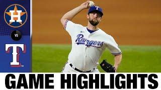 Astros vs. Rangers Game Highlights (9/14/21) | MLB Highlights