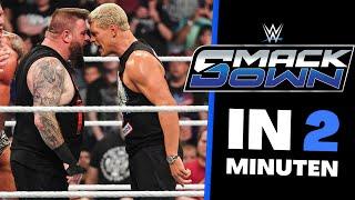 WWE SmackDown in 2 Minuten | SPANNUNGEN! - WWE Highlights 27.09.2024