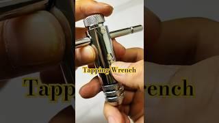 Hand ratchet tap wrench high efficiency hardware tool #youtubeshorts #shorts #tooltrek