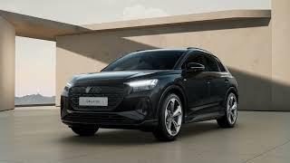 New Audi Q4 Black Edition 55 e-tron quattro at Stafford Audi