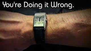 We're Doing It Wrong! - Wrist Size